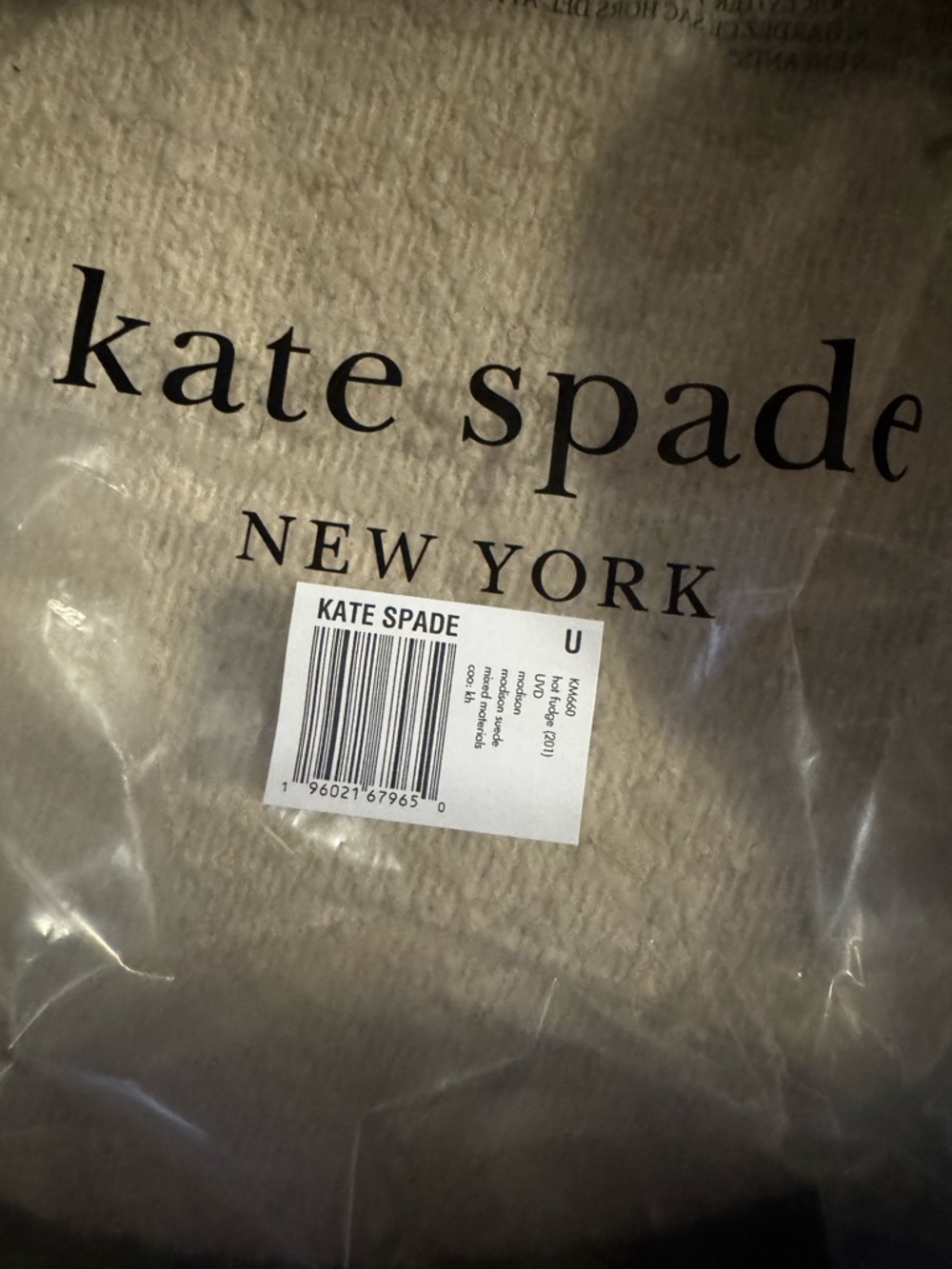 kate spade ♠️ Leather and Suede Satchel with Dual Handles - Picture 10 of 11